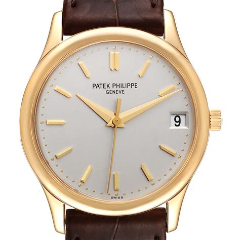 patek philippe calatrava gold